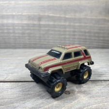 Vintage Schaper Stomper Toyota Tercel SR5 Grey Car Truck with Red Stripes