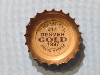 Bierflasche Krone Kappe : Samuel Adams Boston Lager ~ Denver Gold Award Gewinner
