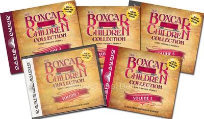 NEW 15 Audiobooks 5 BOXCAR CHILDREN COLLECTION Sets Volumes 1-5 30 Audio CDs