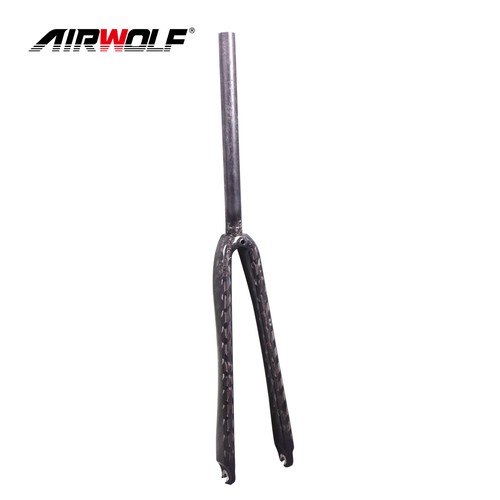 12K Road Bike Fixed Gear Bicycle Carbon Forks Fork Threadless 1"(25.4mm) 700C - Picture 8 of 12