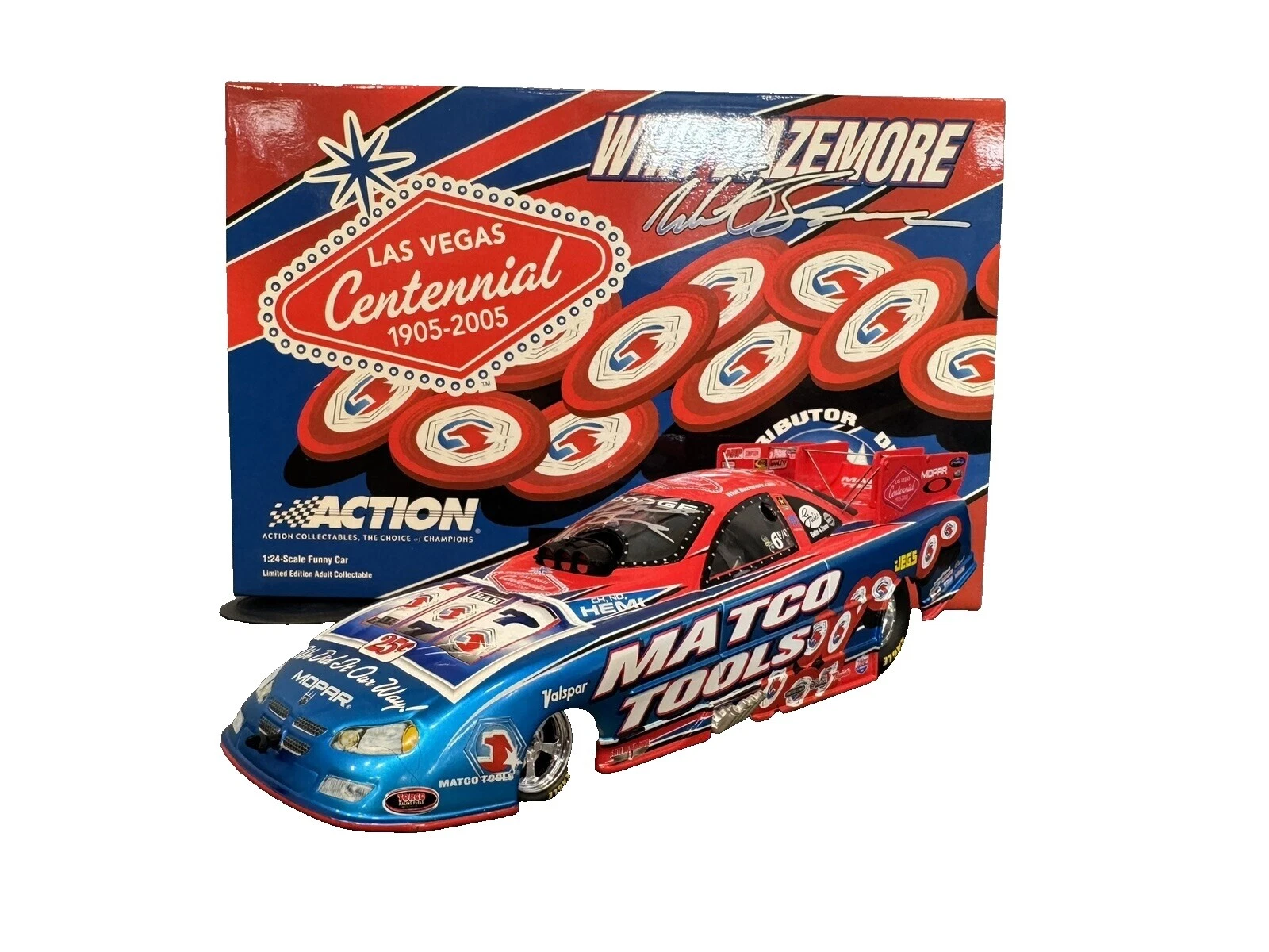 Action литая модель автомобиля NHRA 2005 год