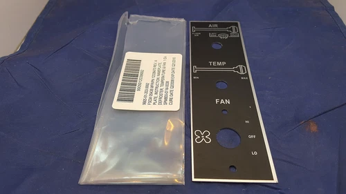 INSTRUCTION PLATE DATA HMMWV M998 HUMVEE 12338470 9905-01-203-9992 CP2B1C