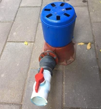 2KW Hydrogenerator 220V Hydroelectric 1000RPM Oblique Strike-Water Wheel Turbine