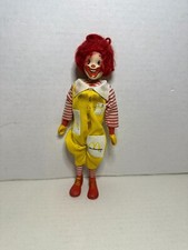 RONALD MCDONALD 1976 REMCO 8 INCH MOVING DOLL   VINTAGE AWESOME   MCDONALDS
