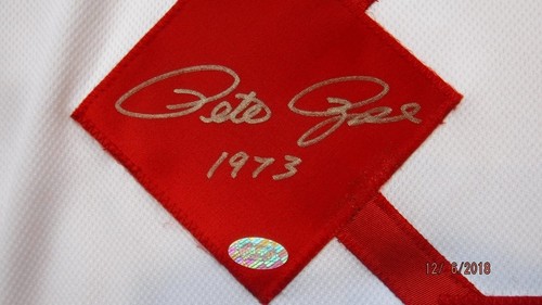 Big Red Machine Signed Jersey by Pete Rose, Bench, Perez,& Morgan -Tri Star Auth - Picture 5 of 7