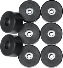 8 Pcs Rubber Feet Bumper Amp Speaker Guitar Amplifier Cabinet Rubber Bumper 1.5"