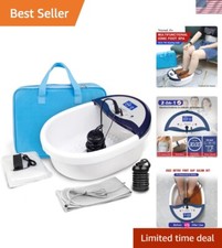 Professional Ionic Foot Detox Bath - Relaxation, Toxin Cleanse  Portable Design