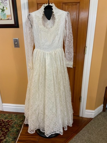 GUNNE SAX Dress Morning Glory Blue Velvet Corset Vintage 1970s Prairie  Maxi, XXS - The Cottage Divine at Nightwatch Galleries