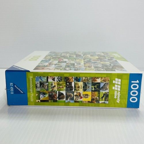 RAVENSBURGER 99 Funny Animals 1000 Pc Pieces Jigsaw Puzzle Game 27x20 Inches - Picture 6 of 7