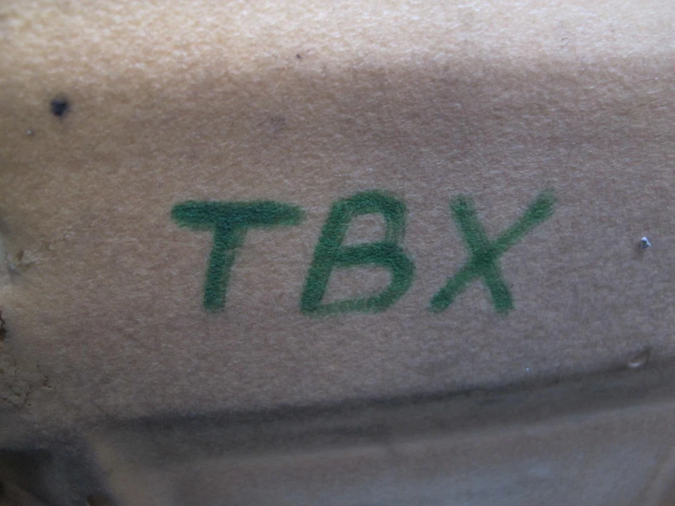 BMW E46 M3 2001-2006 CONVERTIBLE ASIENTO TRASERO SUPERIOR CUERO COJÍN ROJO Foto 2 de 4