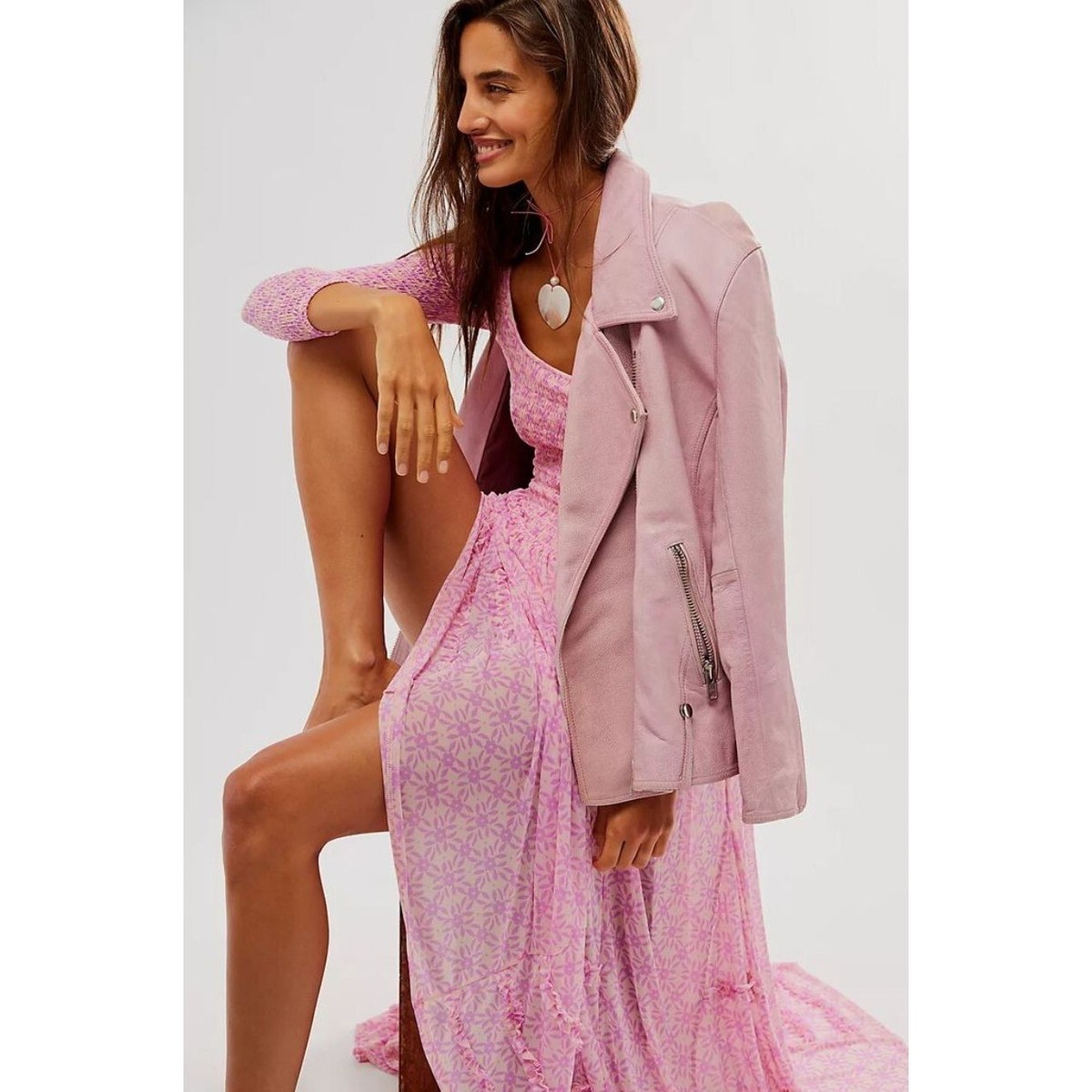 free people its fate midi dress FREE PEOPLE Floral ITS FATE MIDI Dress