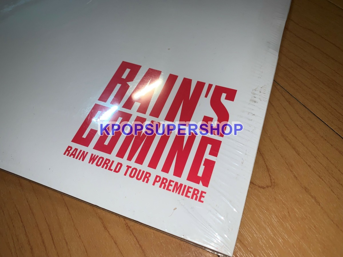 Rain Rain's Coming World Tour Premiere 2 DVD New Sealed Rare