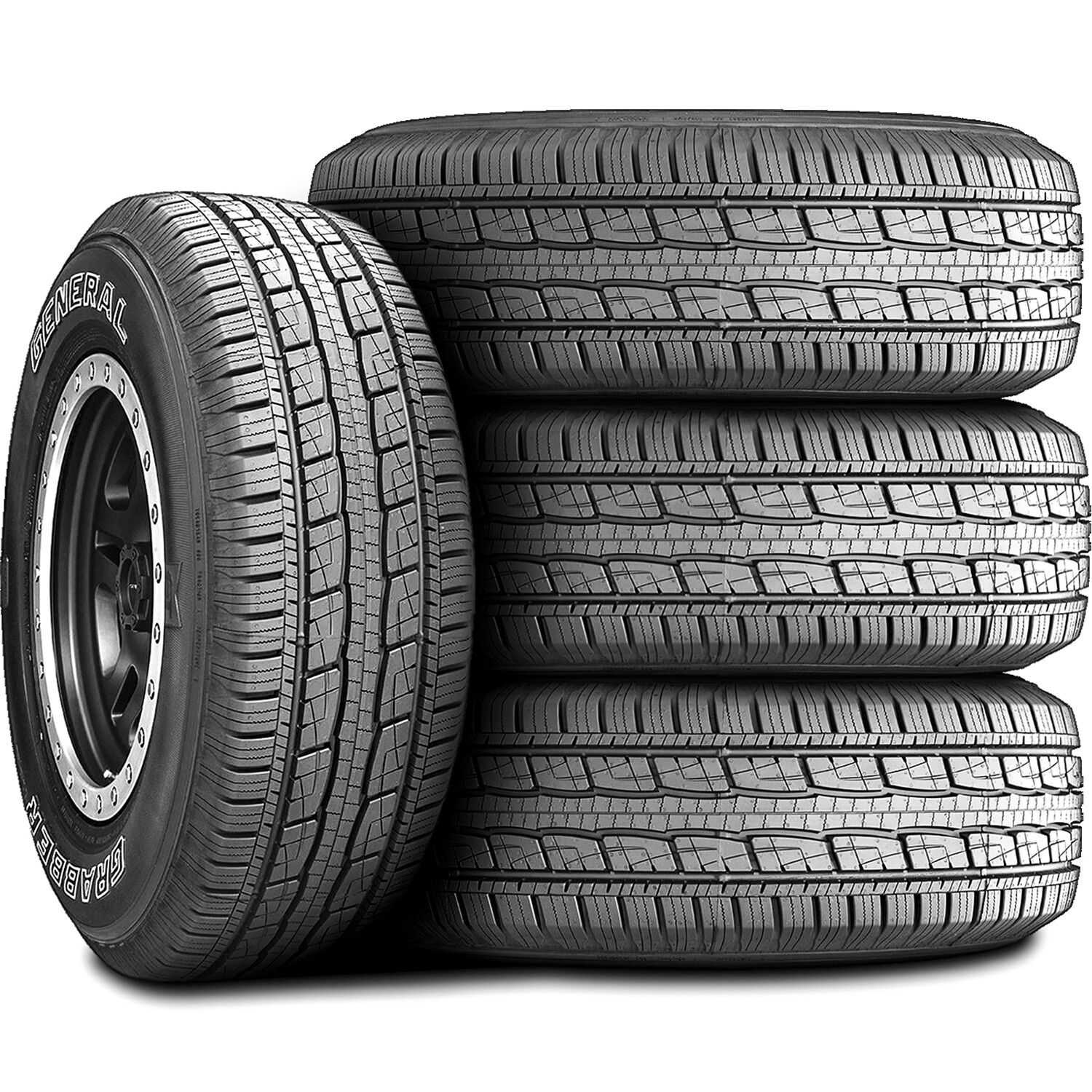 4 Tires 255/65R16 General Grabber HTS 60 AS A/S All Season 109S | eBay