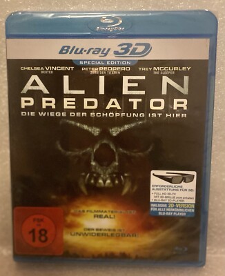 Alien Predator -  (3D Blu -Ray) Special Edition *OVP* FSK 18
