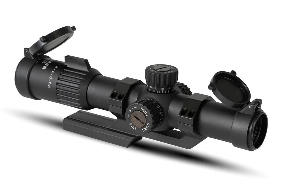 Monstrum Spectre 1-10x28 LPVO Rifle Scope | BDC-B1 Reticle | Black