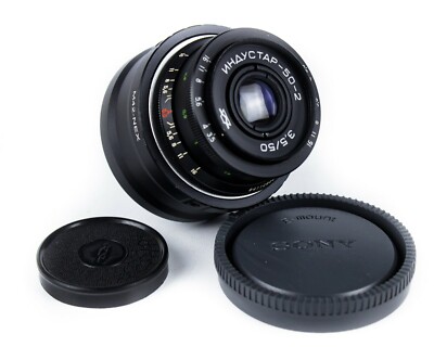 Soviet Lens INDUSTAR 50 - 2 (3.5/50 mm) Copy Tessar Mount M42 - SONY E NEX