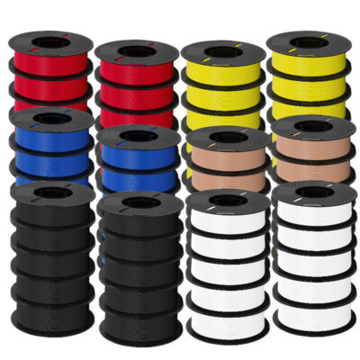 3KG / 5KG PLA 3D Printer Filament 1.75mm Bundles 3 / 5 Packs 1KG Spools FDM