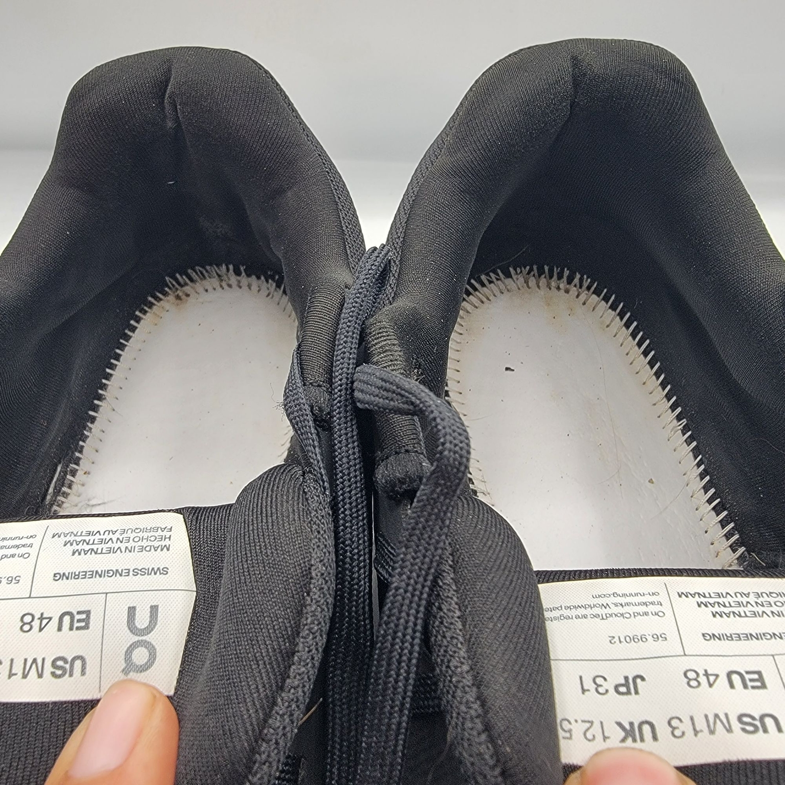 On Cloud Cloudrunner Mens 13 Black Eclipse Frost … - image 11