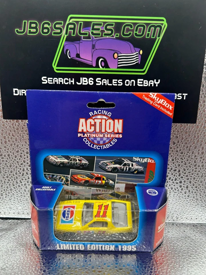 Darrell Waltrip #11 Pepsi ASA Camaro NASCAR Diecast 1:64 Action Platinum 1995 - Image 3 of 3