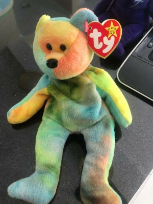 rare peace beanie baby
