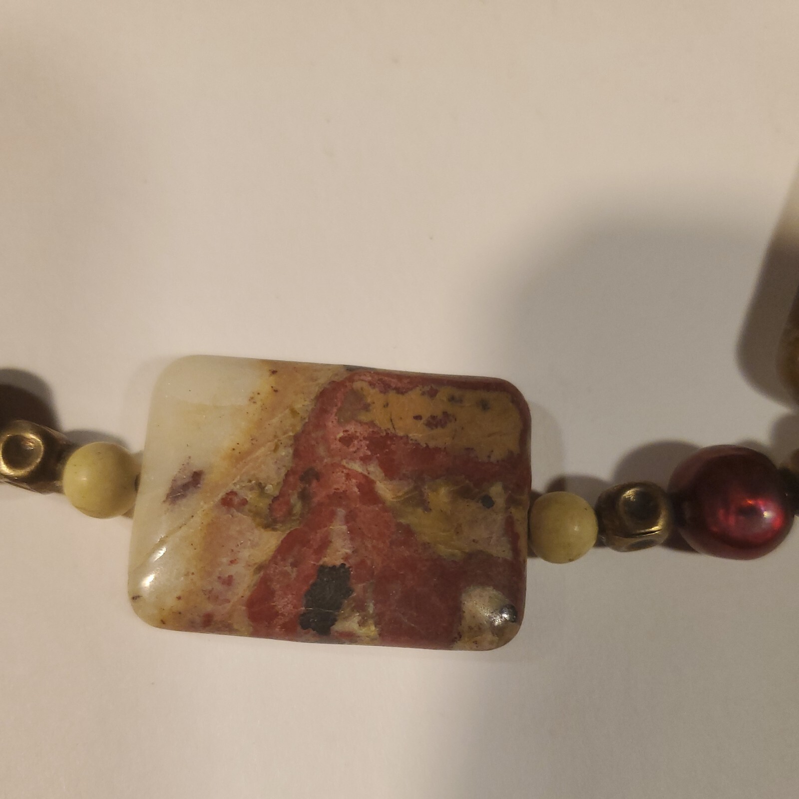 Handycraft 5 Rectangular Marble Jasper Stones Spa… - image 14