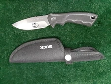 BUCK ROCKY MOUNTAIN ELK FOUNDATION 685 Fixed Blade RMEF Hunting / Skinning Knife