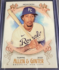 Adalberto Mondesi 2021 Topps Allen & Ginter #251 [Base] Kansas City Royals NM