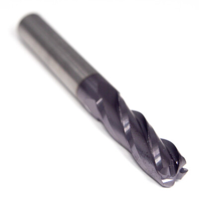 #ad Carbide Corner Radius Long End Mill 3 8quot; 4FL TiAlN Futura 0.090quot; Radius $15.20