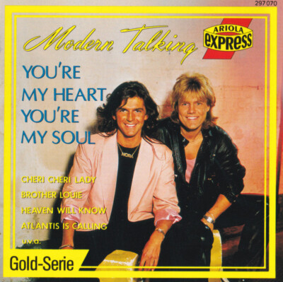 Modern Talking - Du bist mein Herz, du bist meine Seele CD