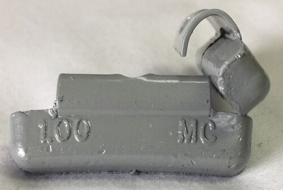 Lead clip-on weight 1.50 oz style: (MCC150, 25 pieces) painted