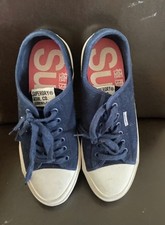 Ladies Superdry Plimsoll Trainers Size 6 