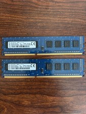 Kingston 8GB 2x4G 1RX8 PC3L-12800U DDR3-1600 None ECC Unregst Desktop DIMM RAM