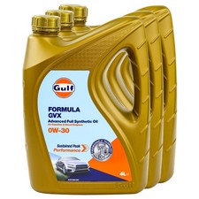 Motoröl Gulf Formula GVX 0W-30 3 X 4 Liter für Mercedes Mitsubishi Opel Porsche Motoröl Gulf Formula GVX 0W-30 3 X 4 Liter für Mercedes Mitsubishi Opel Porsche