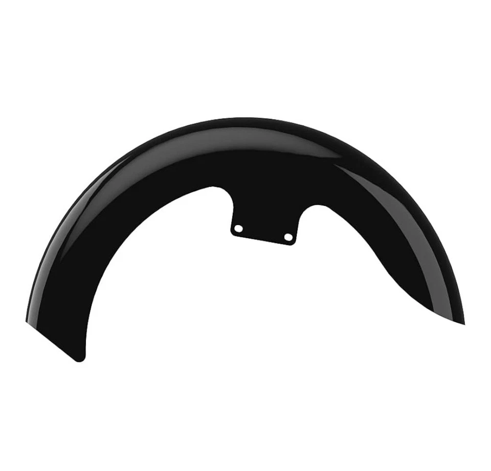 OS&D Advanblack VIVID BLACK 19" FRONT FENDER FOR '09-'23 HARLEY TOURING - Image 3 of 4