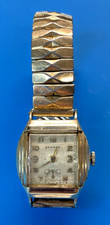 Vintage Art Deco Benrus CW11, 17 Jewel Watch 10K Rolled Gold Plate   Working.