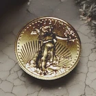 One (1) 2015 $5 American Gold Eagle 1/10 oz Gold Coin Uncirculated, NO RESERVE