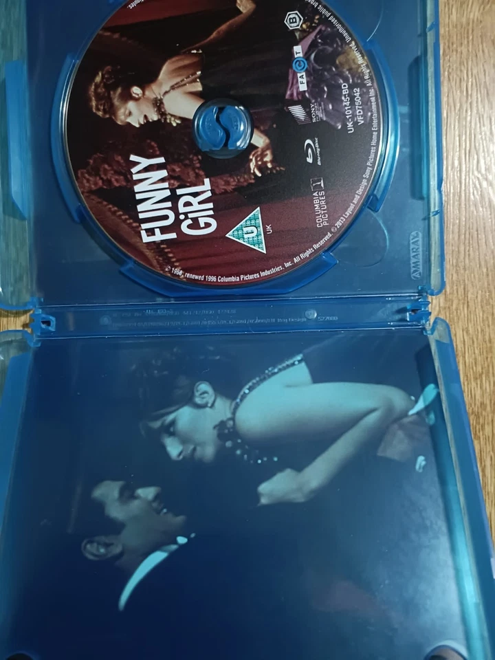 Funny Girl (1968) Blu-Ray Barbra Streisand Omar Sharif remastered musical Reg B - Image 3 of 3