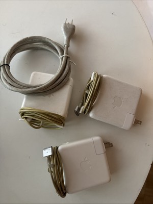 Lot of 3 Apple 85W Magsafe 2 Macbook Charger A1424 OEM Authentic Original