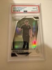 2025 Panini Prizm Liv Golf - Brendan Steele #5 White Prizm /36