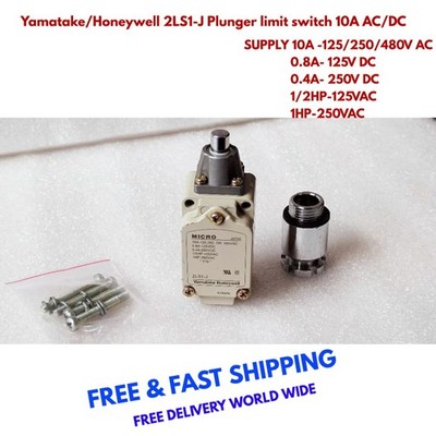 Yamatake/Honeywell 2LS1-J General Purpose limit switch AC/DC 10A 125/250/480V 