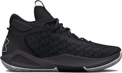 3024979-002 UNDER ARMOUR UNISEX HOVR HAVOC 5 CLONE TEAM BLACK/GRAY M6.5 W8