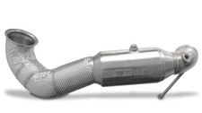 HJS 76MM ECE DOWNPIPE F&Uuml;R MERCEDES BENZ CLA 45 AMG / A45 AMG / GLA 45 AMG