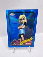 2025 Topps Chrome Marvel Valeria Richards #87 BLUE Refractor /299