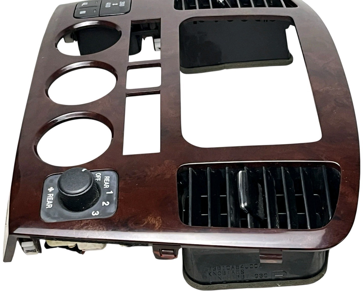 2003-2006 Suzuki Grand VITARA Xl-7 Center Dash Trim Radio Bezel AC