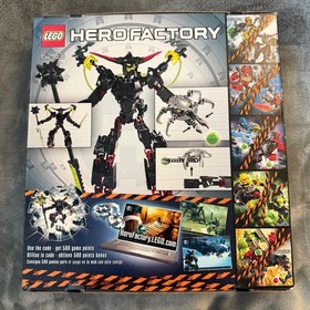RARE! LEGO HERO FACTORY #6203 Black Phantom NEW IN SEALED BOX Excellent Box