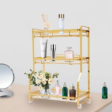 3 Tier Bathroom Countertop Organizer Shelf Rack Counter Bathroom Storage