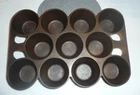 Griswold Cast Iron #10 Popover Muffin Pan Restored