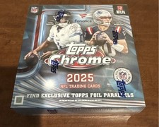 2025 Topps Chrome NFL Football Sealed FANATIC...