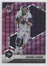 2022 Panini Mosaic Draft Picks Purple Prizm 2/49 Carson Strong #93 Rookie RC 3hd