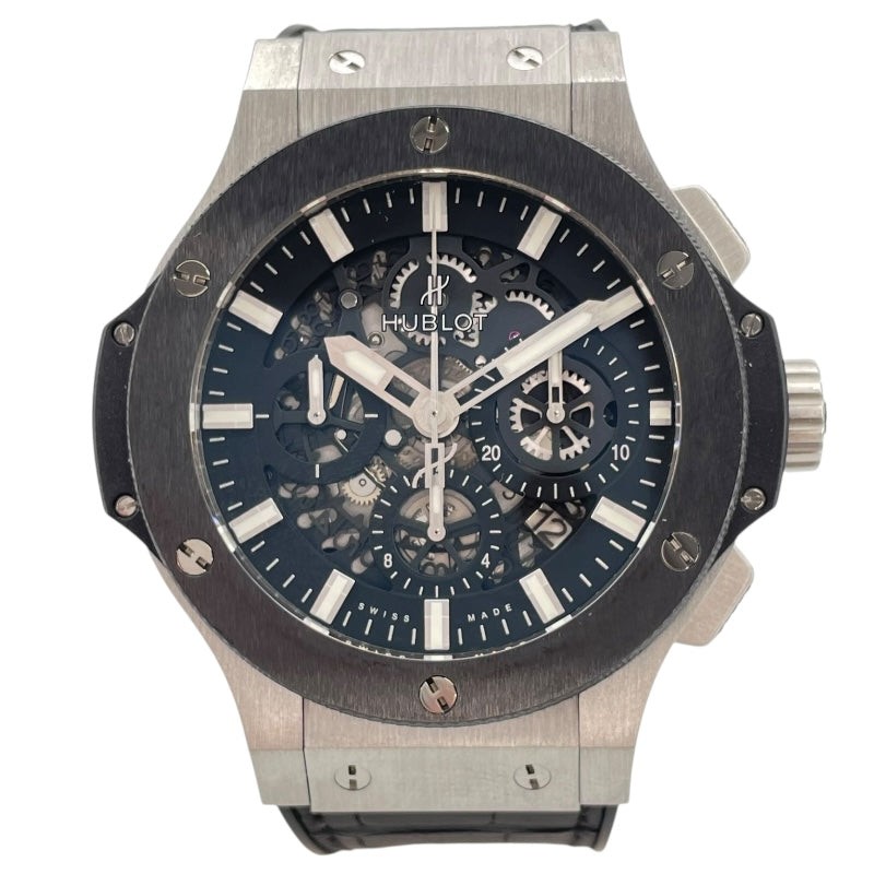 HUBLOT Big Bang Aero Bang Steel Ceramic 311.SM.1170.GR Automatic #Ok562